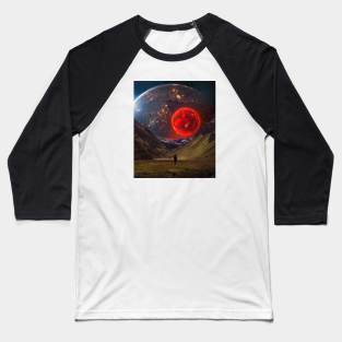 Space travel Baseball T-Shirt